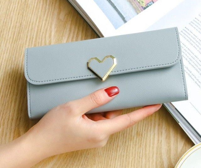 Heart Clutch Wallet