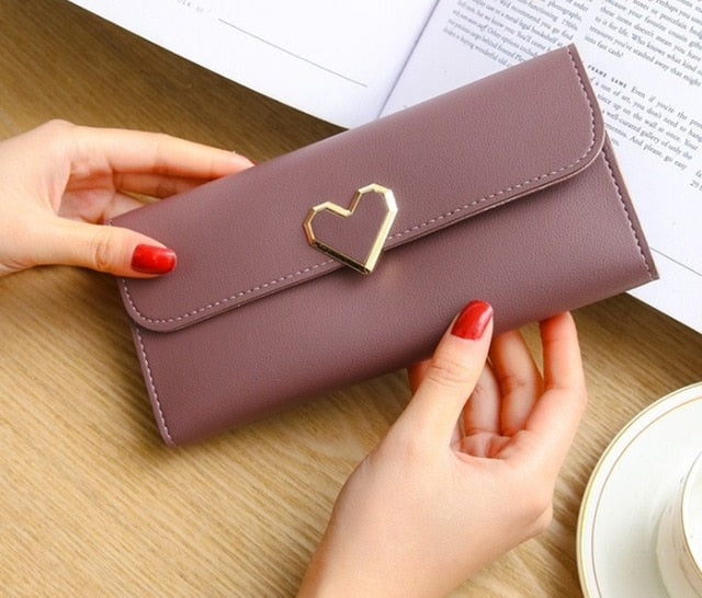 Heart Clutch Wallet
