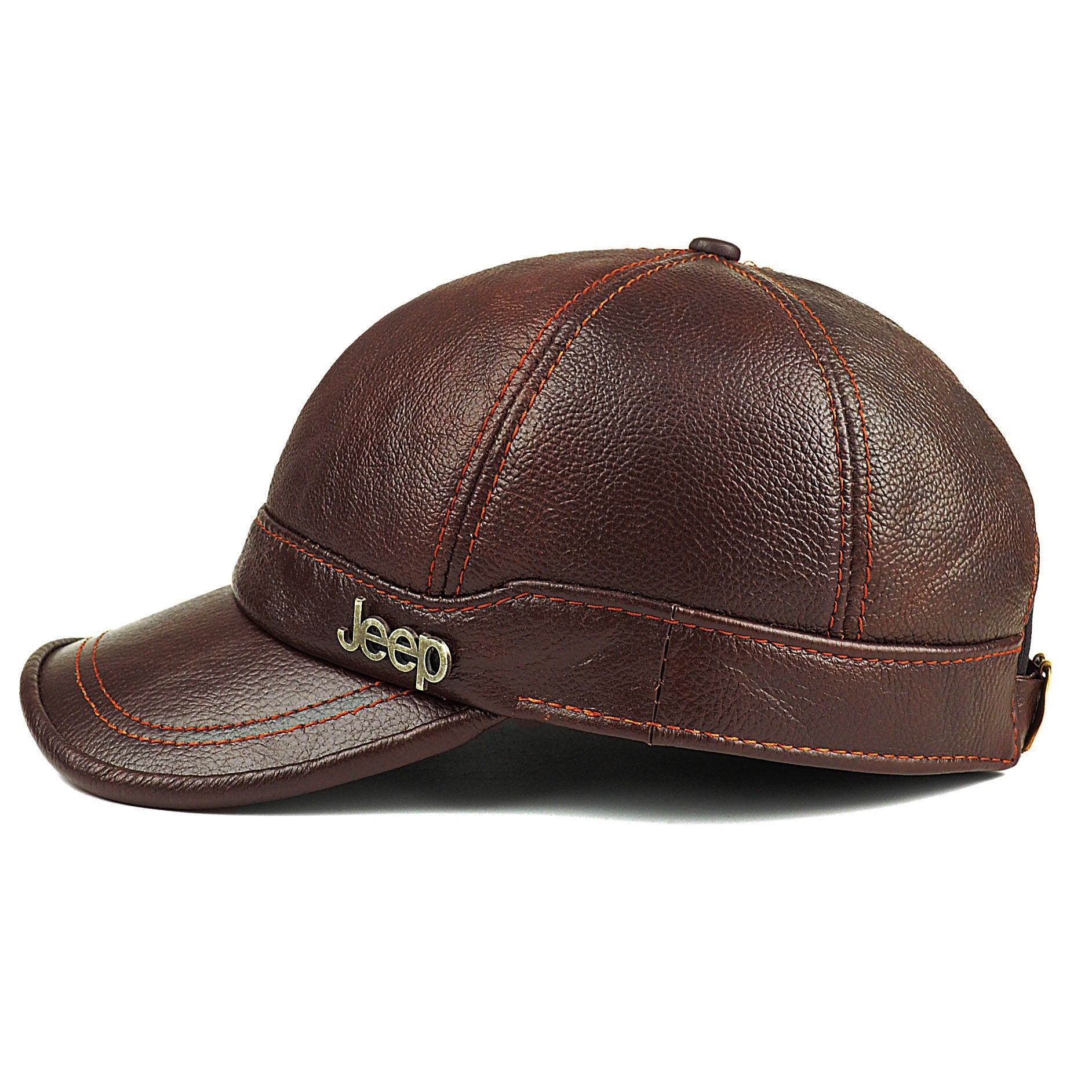 Genuine Leather Strapback