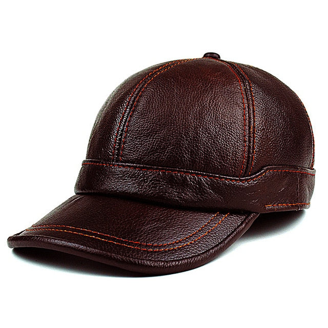 Genuine Leather Strapback