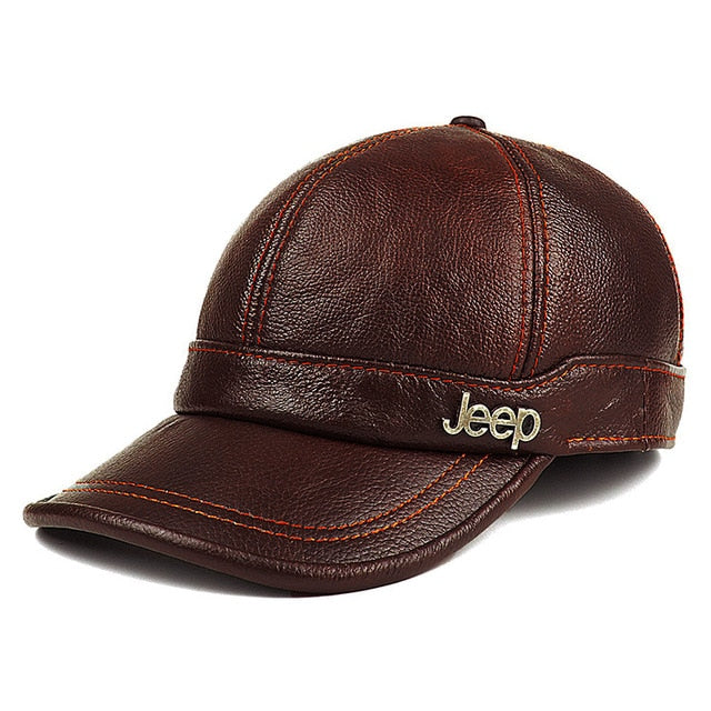 Genuine Leather Strapback