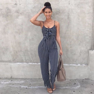Striped Jumpsuit