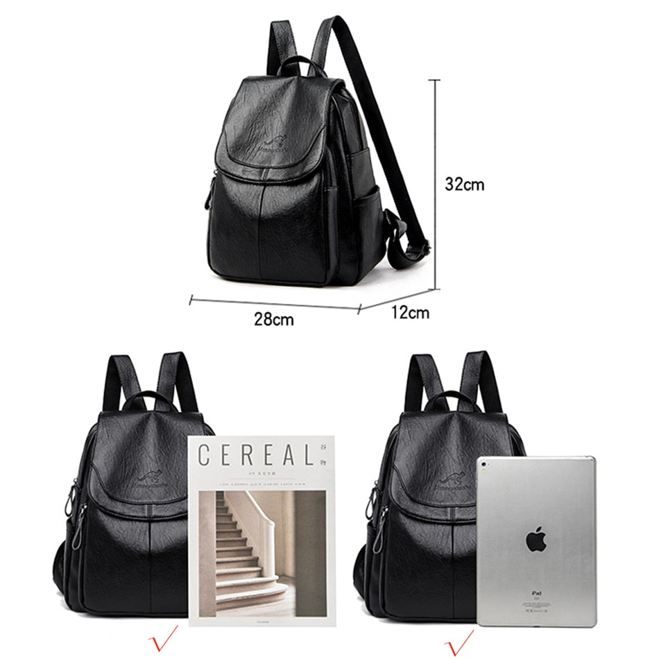 Leather College Bag