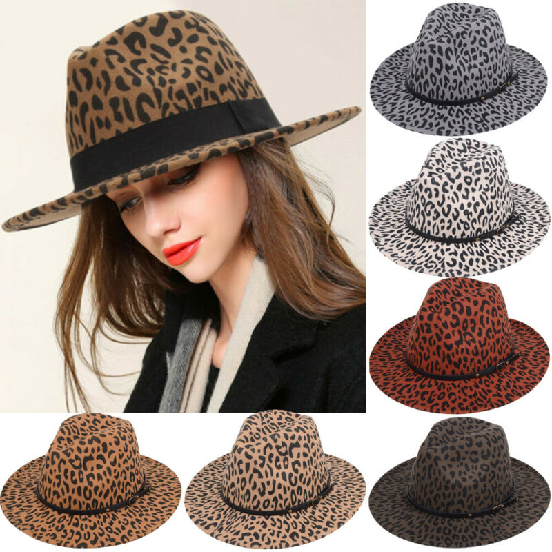 Vintage Leopard Hat