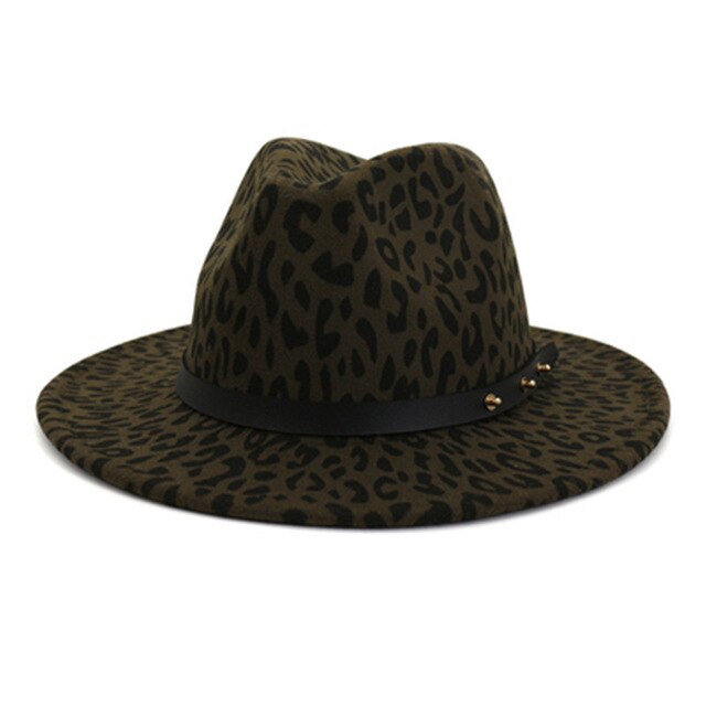 Vintage Leopard Hat