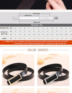 Skinny Leather Belt