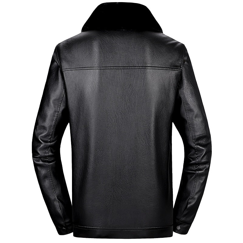 Plush Leather Jacket