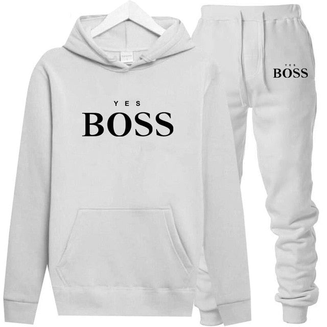 Boss Hoodie Set
