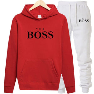 Boss Hoodie Set