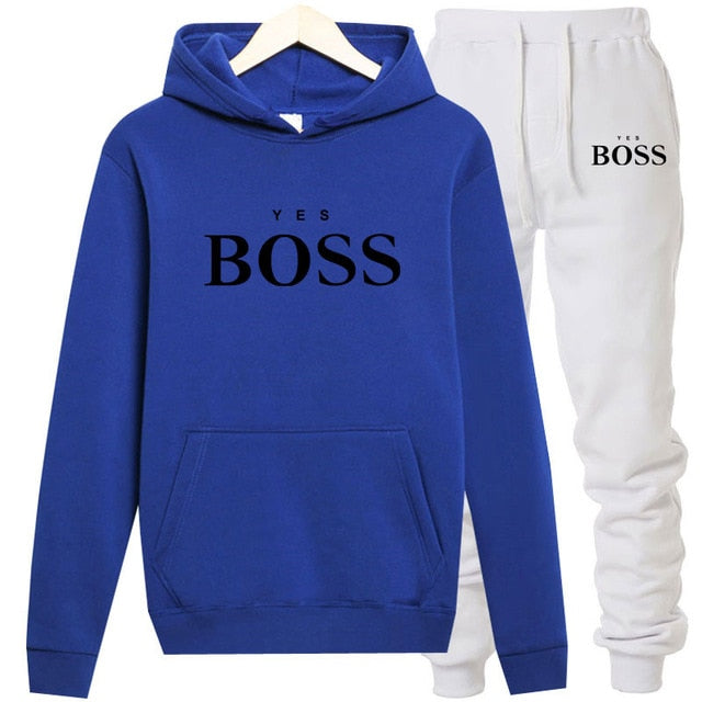 Boss Hoodie Set