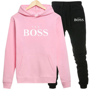 Boss Hoodie Set