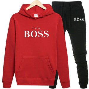 Boss Hoodie Set