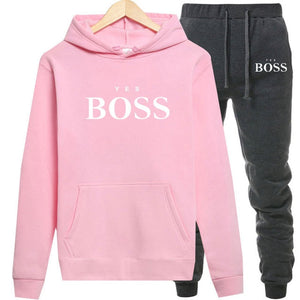 Boss Hoodie Set
