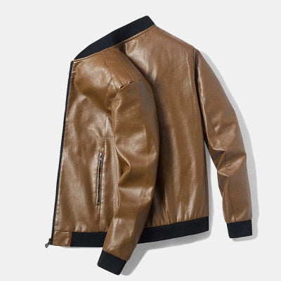 Leather Bomber