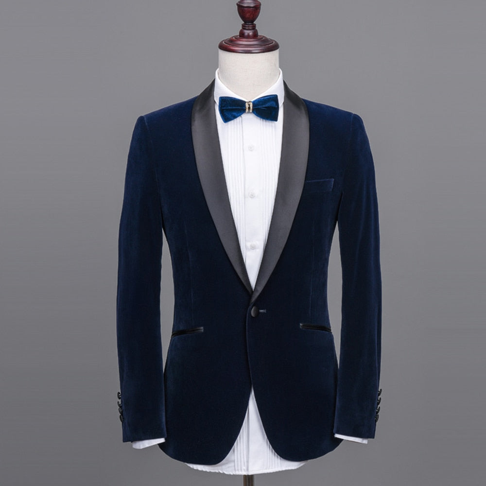 Velvet Tuxedo Suit