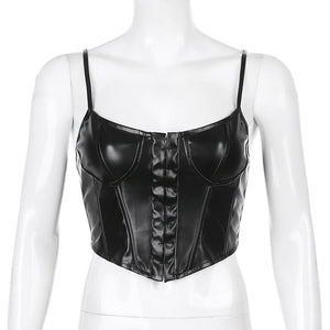Leather Camisole