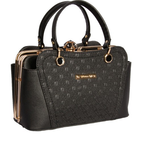 Luxury Trapeze Handle Bag