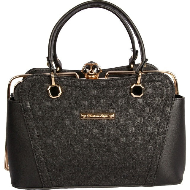 Luxury Trapeze Handle Bag