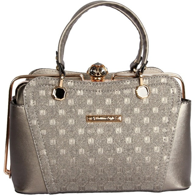 Luxury Trapeze Handle Bag