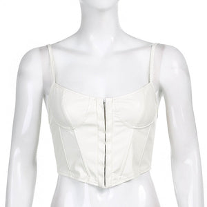Leather Camisole
