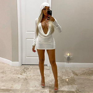 Elegant Dress Hoodie
