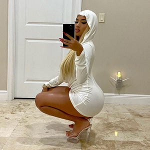 Elegant Dress Hoodie
