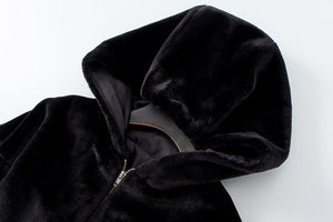High Waist Hoodie Jacket