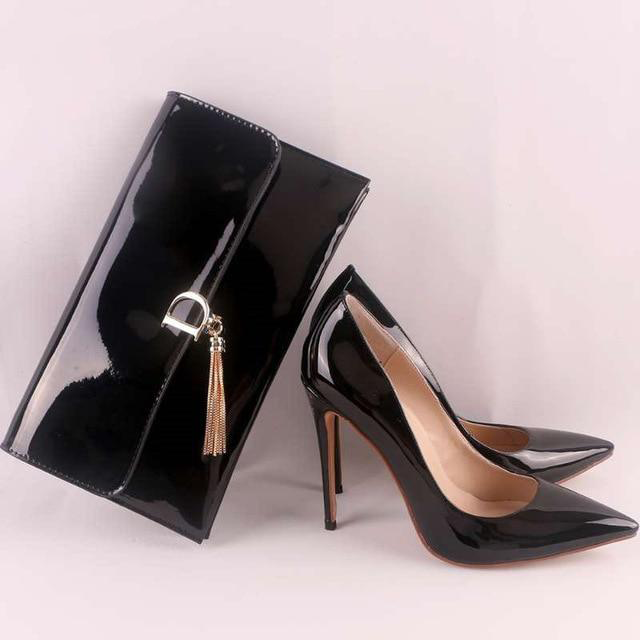 Designer Clutch & Heels