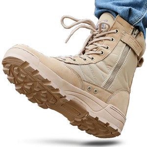 Military High-Cut Boots