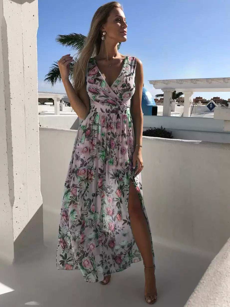 Printed Women's Summer Maxi Dress