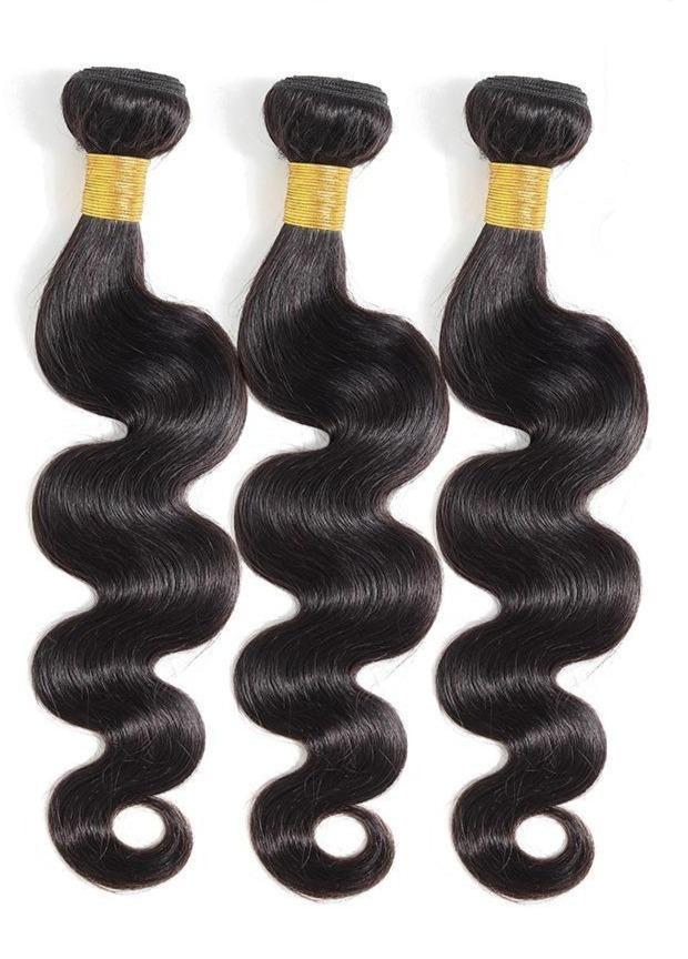 9A Grade Brazilian Human Hair Extensions 1/3/4 bundles Body Wave - Bianca's hair and beauty supply