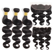 Load image into Gallery viewer, 9A Grade Brazilian Human Hair Extensions 1/3/4 bundles Body Wave - Bianca's hair and beauty supply
