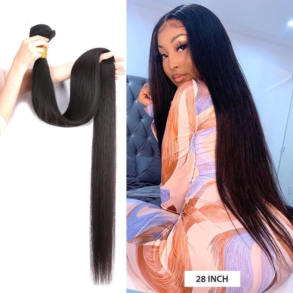 9A Grade Brazilian 100% Unprocessed Virgin Human Hair Extension 1/3/4 - Bianca's hair and beauty supply