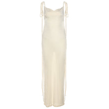 Load image into Gallery viewer, INS Summer New Women's Fashion Suspender Sexy Backless Slim Bag Hip Temperament Dress
