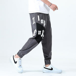 Men's Loose Harem Pants  Spring New Hip Hop Streetwear Elastic Feet Fashion Track Pant Harajuku Sweatpants Casual Trousers