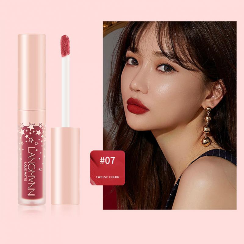 Long-lasting/Kiss-proof/ Waterproof 12PC Matte Lipsticks Waterproof