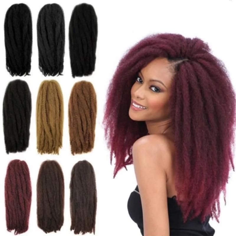 Marley Extension Afro Kinky Crochet Hair Wig - Bianca's hair and beauty supply