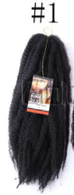 Load image into Gallery viewer, Marley Extension Afro Kinky Crochet Hair Wig - Bianca's hair and beauty supply
