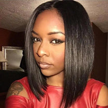 Load image into Gallery viewer, Women Wig  Bob Wave Short Head Straight Hair Chemical Fiber Hair Set - Bianca's hair and beauty supply

