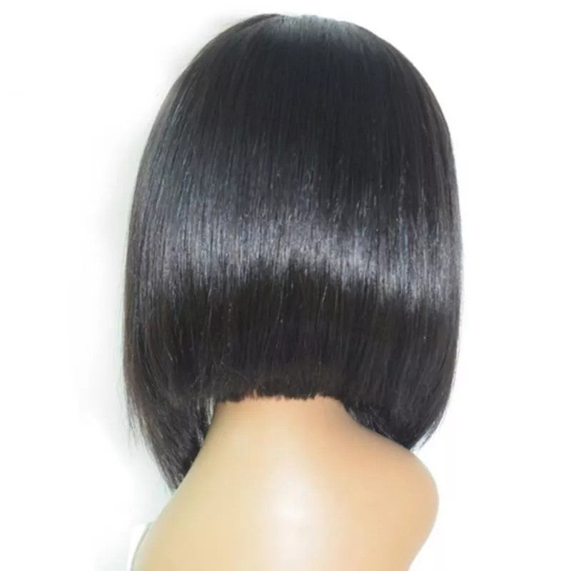 Women Wig  Bob Wave Short Head Straight Hair Chemical Fiber Hair Set - Bianca's hair and beauty supply