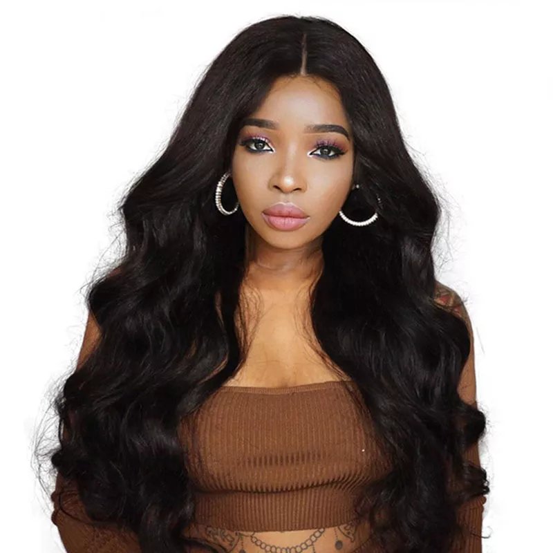 European Wig Long Hair African Big Wave High Temperature Silk Female Headgear Factory Direct - Bianca's hair and beauty supply