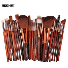 Load image into Gallery viewer, Make-Up 20 Support Make Up Brush Set Makeups Tool Eye Lip Features Multicolor Brush Rod Optional - Bianca's hair and beauty supply
