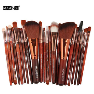 Make-Up 20 Support Make Up Brush Set Makeups Tool Eye Lip Features Multicolor Brush Rod Optional - Bianca's hair and beauty supply