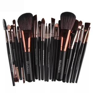 Make-Up 20 Support Make Up Brush Set Makeups Tool Eye Lip Features Multicolor Brush Rod Optional - Bianca's hair and beauty supply