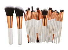 Load image into Gallery viewer, Make-Up 20 Support Make Up Brush Set Makeups Tool Eye Lip Features Multicolor Brush Rod Optional - Bianca's hair and beauty supply
