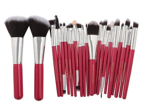 Make-Up 20 Support Make Up Brush Set Makeups Tool Eye Lip Features Multicolor Brush Rod Optional - Bianca's hair and beauty supply