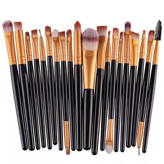 20pcs Makeup Brushes Set Eye Shadow Foundation Powder Eyeliner Eyelash Lip Make Up Brush Cosmetic Beauty Tool Kit Hot - Bianca's hair and beauty supply