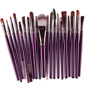 20pcs Makeup Brushes Set Eye Shadow Foundation Powder Eyeliner Eyelash Lip Make Up Brush Cosmetic Beauty Tool Kit Hot - Bianca's hair and beauty supply