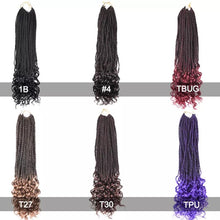Load image into Gallery viewer, Hand Rubbing Two Shares On Twist Bo Two Shares Braid Twist Rwater Wave Wig Dirty Braid - Bianca's hair and beauty supply
