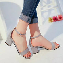 Load image into Gallery viewer, Women's Sandals Women Ladies Summer Fashion Leather Sandals Wedges Comfort Shoes Round Toe women Shoes - Bianca's hair and beauty supply
